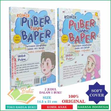 Komik Puber Tanpa Baper untuk Putra dan untuk Putri [2 Judul dalam 1 Buku] - Al Kautsar Kids