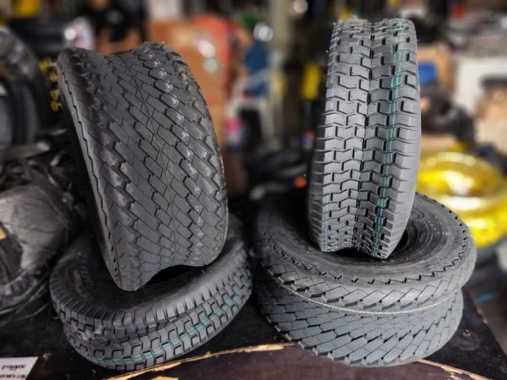 Ban 1 set ATV Ring 8 aspal 18 x 6.50 - 8 dan 18 x 8.50 - 8 Deli Tire