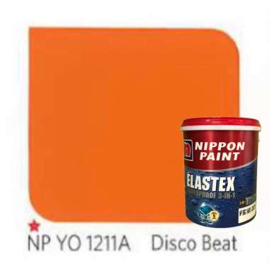 Cat Pelapis Antibocor Nippon Elastex Waterproof 1 kg Disco Beat