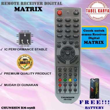 REMOTE REMOT RECEIVER DIGITAL MATRIX MULTI UNIVERSAL