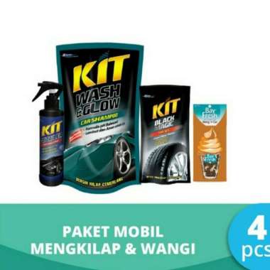 Paket Mobil Mengkilap Dan Wangi Kit Detailer Kit Wash Kit Magic Bayfrs