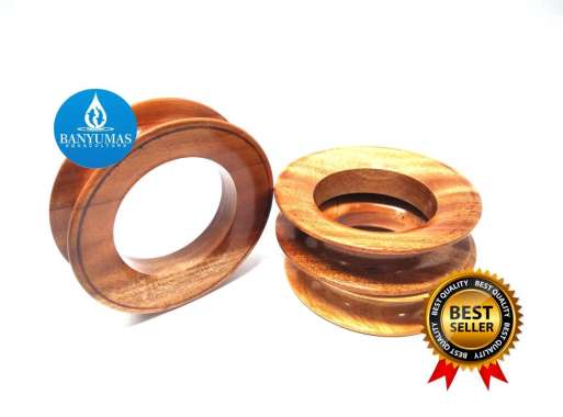 BC01503 Gulungan Senar Pancing Kayu Golak Pancing