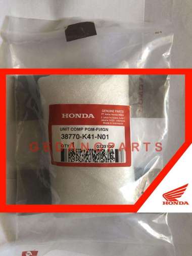 ECU PGM-FI SUPRA X 125 FI - BLADE FI ORI HONDA 38770-K41-N01 Hitam