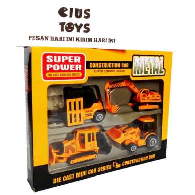 Diecast Excavator Bulldozer Beko Grader Die Cast Metal Construction