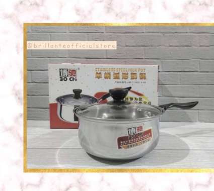 PANCI STAINLESS MILK POT PANCI MIE 555 18 CM ORIGINAL 100 % Multicolor