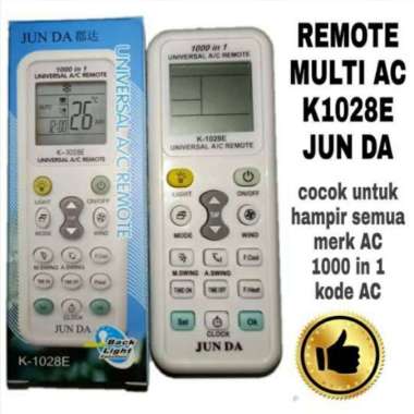 Remote AC Multi Joker Remote Universal + Bracket / Dudukan