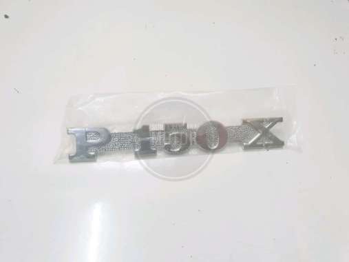 Tulisan logo emblem Vespa P150X tebal Vespa PX