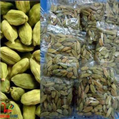 Kapulaga India kering / kapol India / cardamom 20 gram