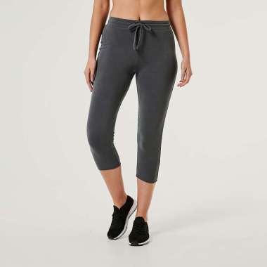 Anko Womens Trackpant ACC013|Legging Yoga Celana Senam Olahraga Cewe s grey