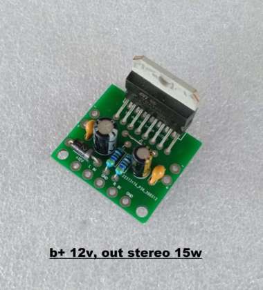 TDA7297 Stereo Amplifier Bridge Modul (Tanpa Heatsink)