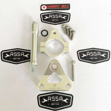 Bracket Stabilizer Steering Damper Honda CBR 250RR 16-Up Nassert Beet Silver