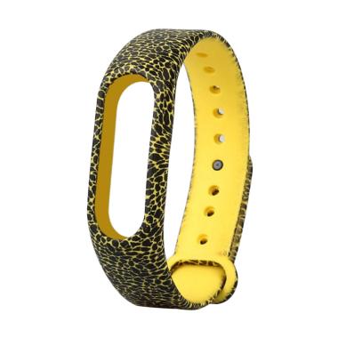 Bluelans #1 Camouflage Flower Replacement Wristband TPU Strap Bracelet for Xiaomi Mi Band 2