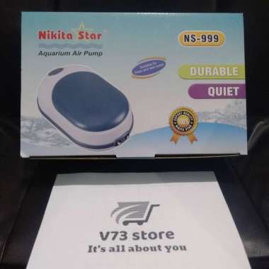 NS 999 NIKITA STAR AERATOR 2 LUBANG AIRPUMP AQUARIUM