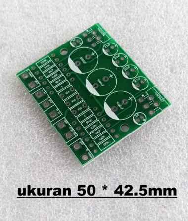 PCB Stereo TDA2030 14W Power Amplifier Single VCC