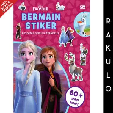 Buku Aktivitas Anak Seru di Arendelle Bermain Stiker Frozen II