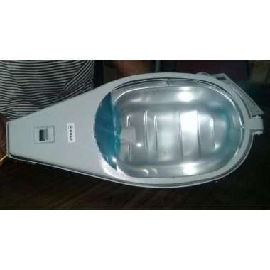 Kap Lampu Jalan Cobra PJU E27 Kaca Bening Flat Datar Kap Ular