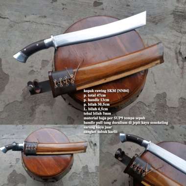 GOLOK Kopak Rawing Natural DR