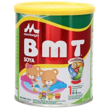 SUSU MORINAGA BMT SOYA 300 Gram Susus Formula Bayi Alergi Susu Sapi ( 0-6 bulan)