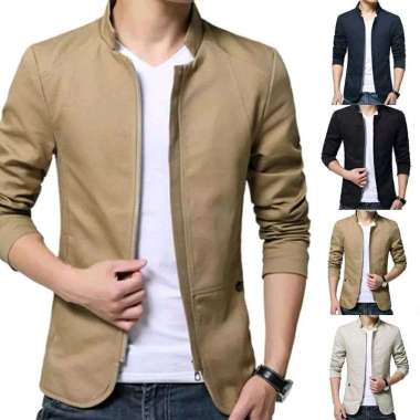 Jasket / jaket pria original / jaket pria dewasa / jaket formal Hijau Army XL
