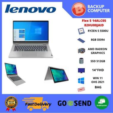 LENOVO Flex 5 14ALC05 82HU00JAID PLATINUM GREY