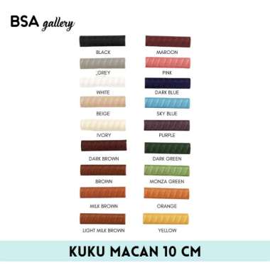 KUKU MACAN 10 CM / BONBON ULIR KERAMIK / LIST KERAMIK / EDGING KERAMIK