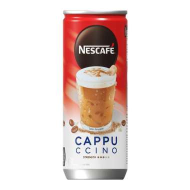 Promo Harga Nescafe Ready to Drink Cappucino 220 ml - Blibli