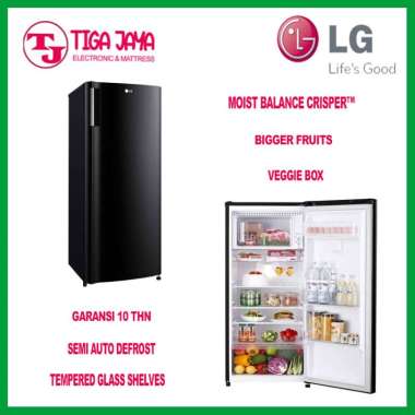 LG GN-Y331BK Kulkas 1 Pintu [195 L]