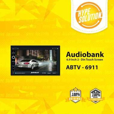 Doubledin Audiobank Abtv 6911 Autolink New Black