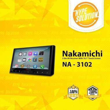 Nakamichi Headunit Double Din (2 Din) Oem Xpander 10 Inchi Black