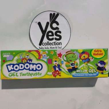 Kodomo pasta gigi 45gr kodomo toothpaste 45 gr kodomo pasta gigi rasa buah pasta gigi anak Melon / M