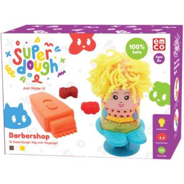 Emco 106128N Super Dough Activity Barbershop Set