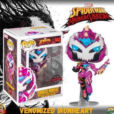 Funko POP! Marvel Spider-Man Maximum Venom - Venomized Ironheart #842