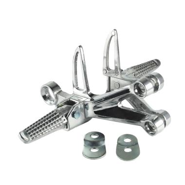 IND Alumunium Set Footstep Belakang Motor for Suzuki Satria FU-150 -