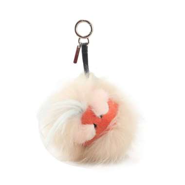 SECOND CHANCE I10411C Preloved Fendi Monster Charm in Pink