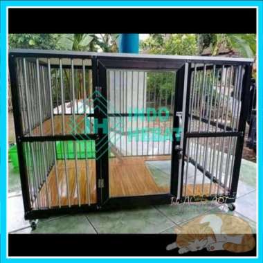 Rumah Hewan Kucing Aluminium 1 kamar Minimalis Sederhana