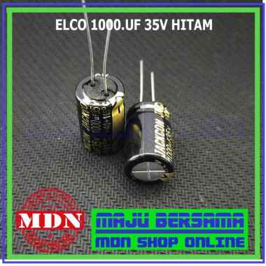 Elco 1000Uf 35V - Kapasitor 1000Uf 35V Bagus