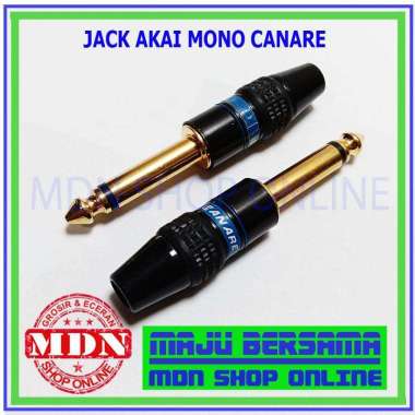 Jack Akai Mono Canare - Konektor Akai Mono Bagus