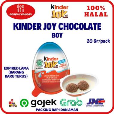 Promo Harga Kinder Joy Chocolate Crispy Boys 20 gr - Blibli
