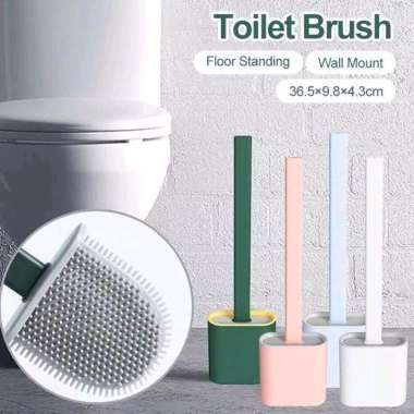 Sikat Toilet Wc Kamar Mandi Sikat Silikon Flexibel