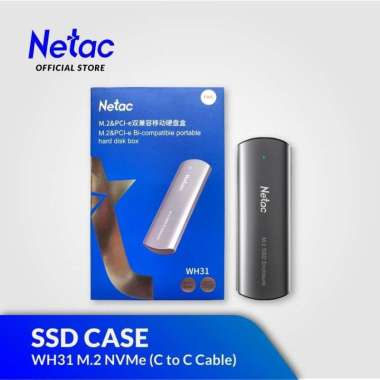 Netac WH31 M.2 NVMe/SATA SSD Case