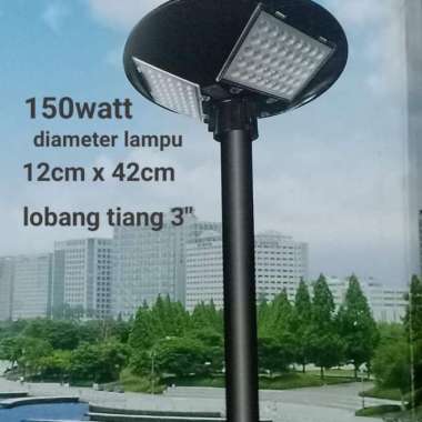 Lampu taman solar panel 150w 150 watt lampu jalan solar cell 150w 100 % ORIGINAL Multicolor