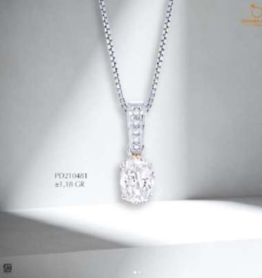 Liontin Sandra Dewi Gold Princess Crown Vol.2