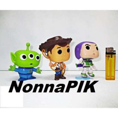 FUNKO POP BUZZ ALIEN WOODY TOY STORY set of 3