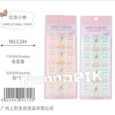 HAIR ROLLER / ROL RAMBUT BESAR ISI 4