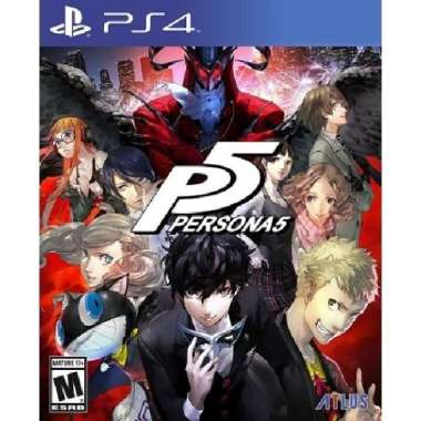 USED/BEKAS PS4 PERSONA 5 (REGION 1/USA/ENGLISH)