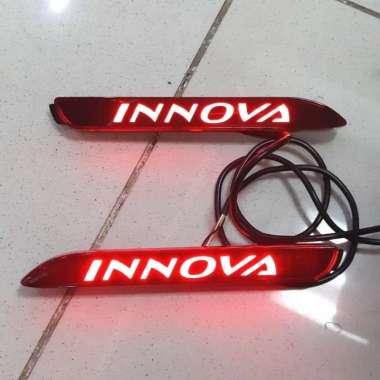 Lampu LED bumper reflektor belakang INNOVA 2004-2015