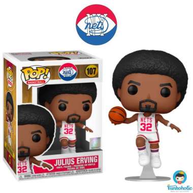 Funko POP! Basketball NBA Brooklyn Nets - Julius Erving #107