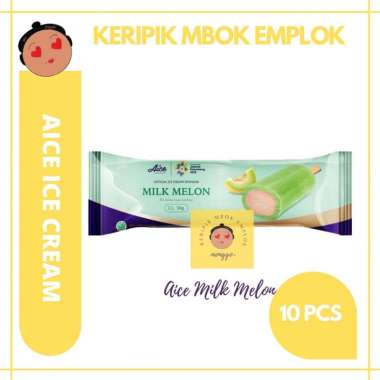 Promo Harga AICE Ice Cream Milk Melon 60 gr - Blibli