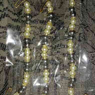 Konektor Masker Hijab Mutiara - Pengait Hijab Mutiara C