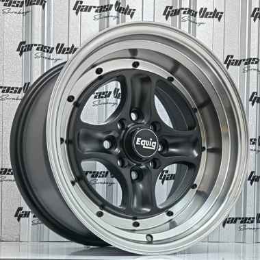 REP VELG WORK EQUIP RING 15 FBLK VELG MOBIL MURAH GARASI VELG SURABAYA